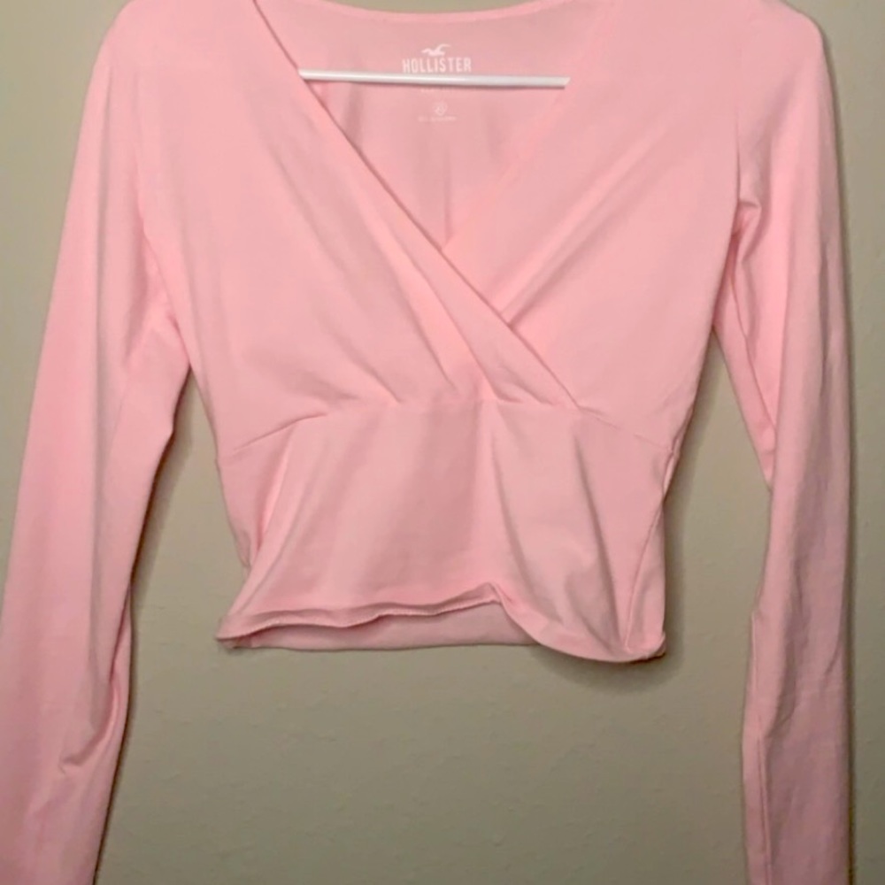 Light Pink Hollister Top